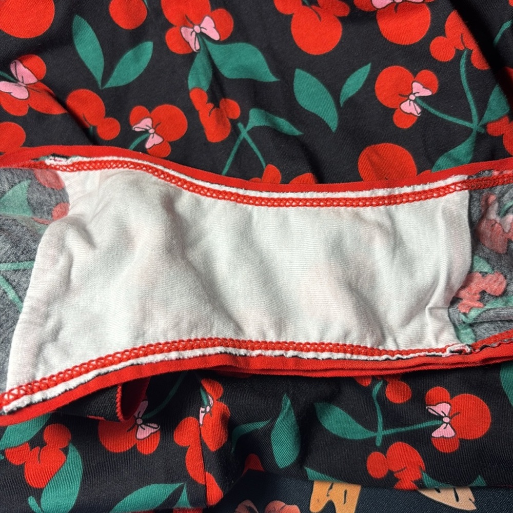 Torrid Mickey and Minnie Cherries Bralette and Panty Set - Picture 5 of 5